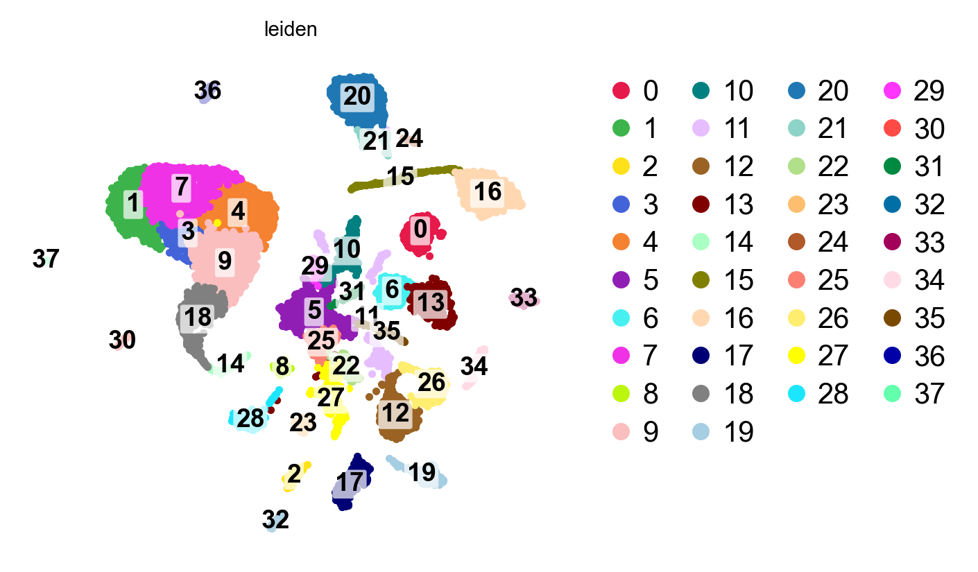 UMAP after cleanup